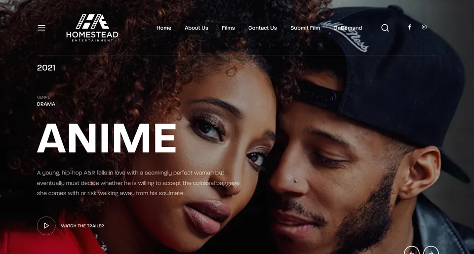 Homestead Entertainment website